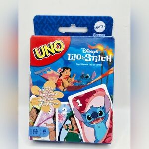 Mattel UNO Disney "Lilo & Stitch" Edition‎ Card Game - New Family Game Night